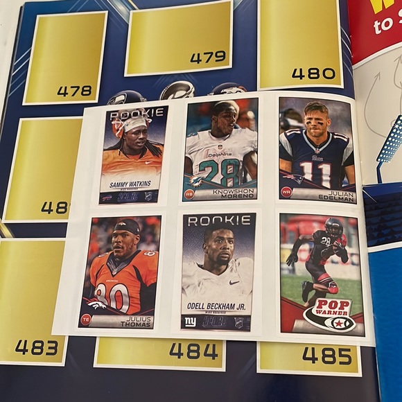 Sticker Collection 2014 NFL Sticker Album Complete Panini - Picture 4 of 5